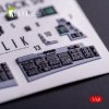 Kelik K48127 F-16CJ - interior 3D decals for Tamiya kit (1/48)